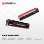 Fantech BS151 GROOVE BAR Dual Mode (Wired & Bluetooth) RGB Gaming Speaker, 10W + Built-in Microphone