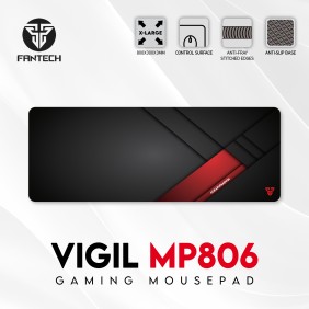 Fantech MP806 VIGIL, Gaming and Office Mousepad, Large Size: 80cmx30cmx0.4cm