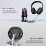 Fantech LEVIOSA MAX MCX03 Professional RGB Condenser Microphone, Noise Reduction, Pure Precision, USB-C Interface