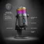 Fantech LEVIOSA MAX MCX03 Professional RGB Condenser Microphone, Noise Reduction, Pure Precision, USB-C Interface