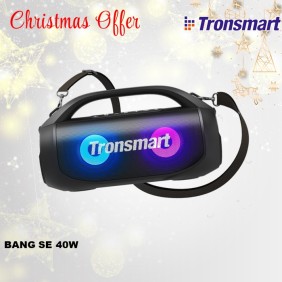 Tronsmart Bang  SE 40W Portable Party Speaker With Built in Power bank and 3 LED Modes,  up to 24 hours playtime