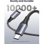 UGREEN USB-C to USB-C 240W Braided Cable & Aluminum Body, 2M - US535 90440