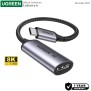 UGREEN USB-C Male to Display Port Female Braided Convertor Support 8k@60Hz, 4K@240Hz - CM654 15575