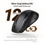 UGREEN Silent Wireless Mouse, 1600DPI, Ergonomic Design for maximum Comfort, For Tablet Desktop, Laptop, Macbooks - M511 45012