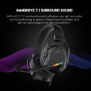 Fantech HG26 ALTO, USB 7.1 Virtual surround sound Gaming Headset With RGB lighting, Detachable Microphone & Powerful Sound