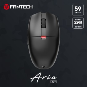 Fantech  XD7 Aria GO Mouse, 3 Mode Connection Wired, Bluetooth & Wireless, 26000DPI, Ultra light weight, Built-in Battery