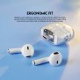 Fantech TWS Wave 10, Bluetooth, Wireless Earbuds compatible with android and iOs - TW10