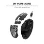 Fantech  XD7 Aria GO Mouse, 3 Mode Connection Wired, Bluetooth & Wireless, 26000DPI, Ultra light weight, Built-in Battery