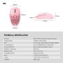 Fantech  XD7 Aria GO Mouse, 3 Mode Connection Wired, Bluetooth & Wireless, 26000DPI, Ultra light weight, Built-in Battery