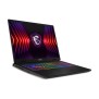 MSI Laptop SWORD 16 HX B14VFKG - i7-14650HX, 16GB RAM, 1TB NVME SSD, NVIDIA RTX4060, 16" 144Hz, WIN11 Original 9S7-15P214-202