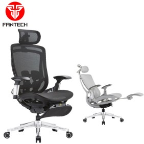 FANTECH OC2 Advanced Ergonomic Mesh Chair with Customizable Comfort Black