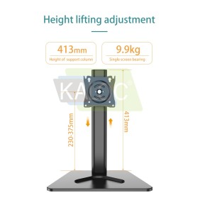 KALOC DZ100T Single Monitor Arm,Easy Adjustment, for Screens 17 to 32 Inches