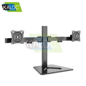 KALOC DZ220T Adjustable Horizontal Dual Monitor Arm, for Screens 17 to 27 Inches