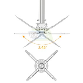 KALOC/ZENO T818-4/W Wall and Ceiling Projector Arm Bracket