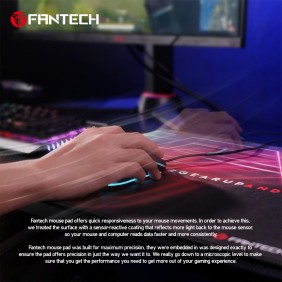 Fantech MP452 VIGIL, Gaming and Office Mousepad, Large Size: 45cmx40cmx0.4cm