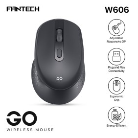 FANTECH W606 GO: Productive Wireless Mouse for Everyday Tasks