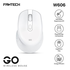 FANTECH W606 GO: Productive Wireless Mouse for Everyday Tasks