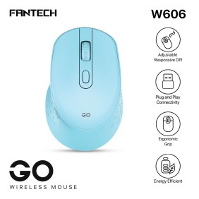 FANTECH W606 GO: Productive Wireless Mouse for Everyday Tasks