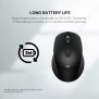 FANTECH W191S GO: Dual Mode Bluetooth & Wireless Mouse, Silent Click, Can connect to 2 devices simultaneously