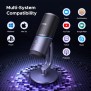 UGREEN USB Microphone for PC with RGB Lights for Streaming, Gaming, Podcasting, Recording, Laptop, PS5 - CM769 35629