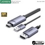 UGREEN HDMI to Display Port Cable, 4K@60Hz, 1080P@240Hz/120Hz, Fast & Stable Transmission - HD169 55329