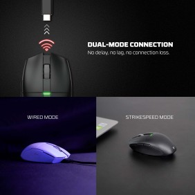 Fantech XD7E ARIA E Dual Mode Wired & Wireless Gaming Mouse with Built-in Battery