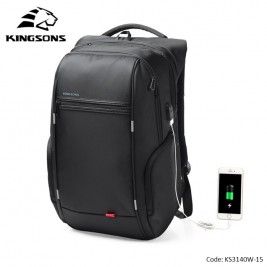 KINGSONS Large & Multifunctional Design Backpack KS3140W...