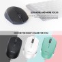 FANTECH W190 Office Mouse, Dual Mode Bluetooth & Wireless, Silent Click