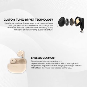 Fantech MITHRIL TX1 LITE Bluetooth, Wireless Earbuds compatible with android and iOs