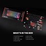 FANTECH MK917 ATOM PRO79, 3 Modes: Bluetooth, Wireless & Wired, Built-in Battery, Mechanical Gaming Keyboard