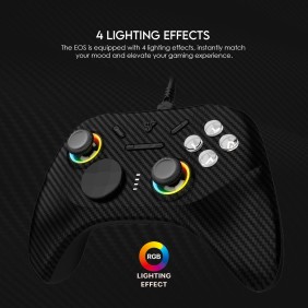 Fantech  GP15 VEGA: USB Wired Gaming Controller, 12buttons with 4 Lightning Effect