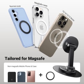 UGREEN Magnetic Phone Stand for MagSafe, Height Adjustable with 360-Degree Rotating Base - LP862 45376