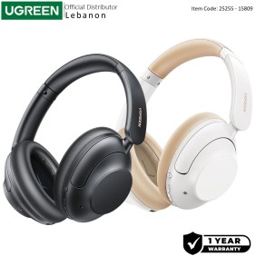 UGREEN HiTune Max 5 PRO Active Noise Cancelling Wireless Bluetooth Headphones and Dual Mic Noise reduction - HP202 15809 25255