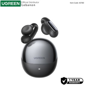 UGREEN HiTune S5 Open Wearable Ear Clip True Wireless Earbuds with Environmental Noise Cancellation - WS210 45760