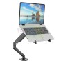 KALOC/ZENO NB232 Adjustable Single Arm for Laptops up to 17.3 Inches