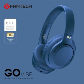 Fantech WH05 GO VIBE: Bluetooth, Wireless Headphones, Built-in Microphone