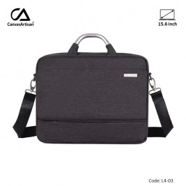 CANVASARTISAN Basic Laptop Bag L4-03 Dark Gray, Premium...