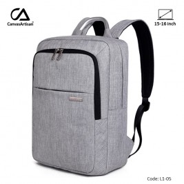 CANVASARTISAN Backpack L1-05 Light Gray, Durable,...