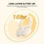 Fantech WH03 GO MOVE : Bluetooth, Wireless Headphones, Built-in Microphone Beige