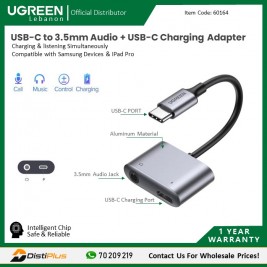 2-in-1 USB C to 3.5mm Headphone and Charger Adapter...