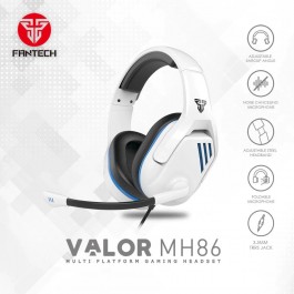 Fantech MH86 VALOR  Gaming Headset (White Space Edition)