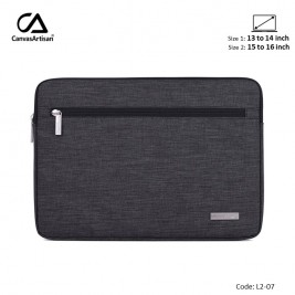 CANVASARTISAN Slim Laptop Sleeve L2-07 Dark Gray,...