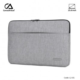 CANVASARTISAN Slim Laptop Sleeve L2-01 Light Gray,...