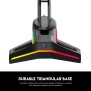 Fantech AC304 PRO: RGB Illuminated Headset Stand with USB Hub