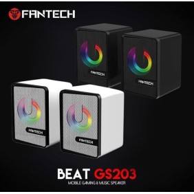 Fantech GS203 BEAT: USB Powered Gaming & Music Speaker with RGB Lighting