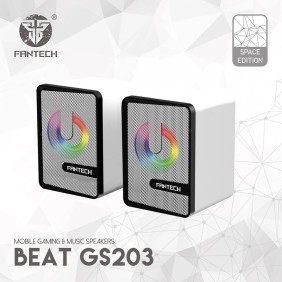 Fantech GS203 BEAT: USB Powered Gaming & Music Speaker with RGB Lighting