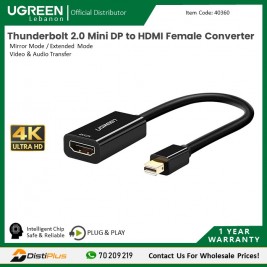 Thunderbolt 2.0 4K Mini DP to HDMI...