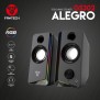 Fantech GS302 ALEGRO: Bluetooth and Wired RGB Gaming & Music Speaker, USB Powered Gaming & Music Speaker with RGB Lighting