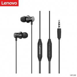 Lenovo 3.5mm In-Ear Metal Wired Earphone With Mic HF130