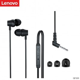 Lenovo 3.5mm In-Ear Metal Wired Earphone With Mic QF320